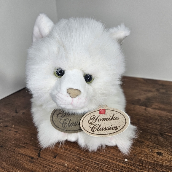 Russ Yomiko Classics Persian Cat Plush Stuff White Cat Toy